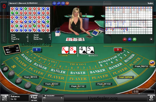 Giới thiệu baccarat trực tuyến